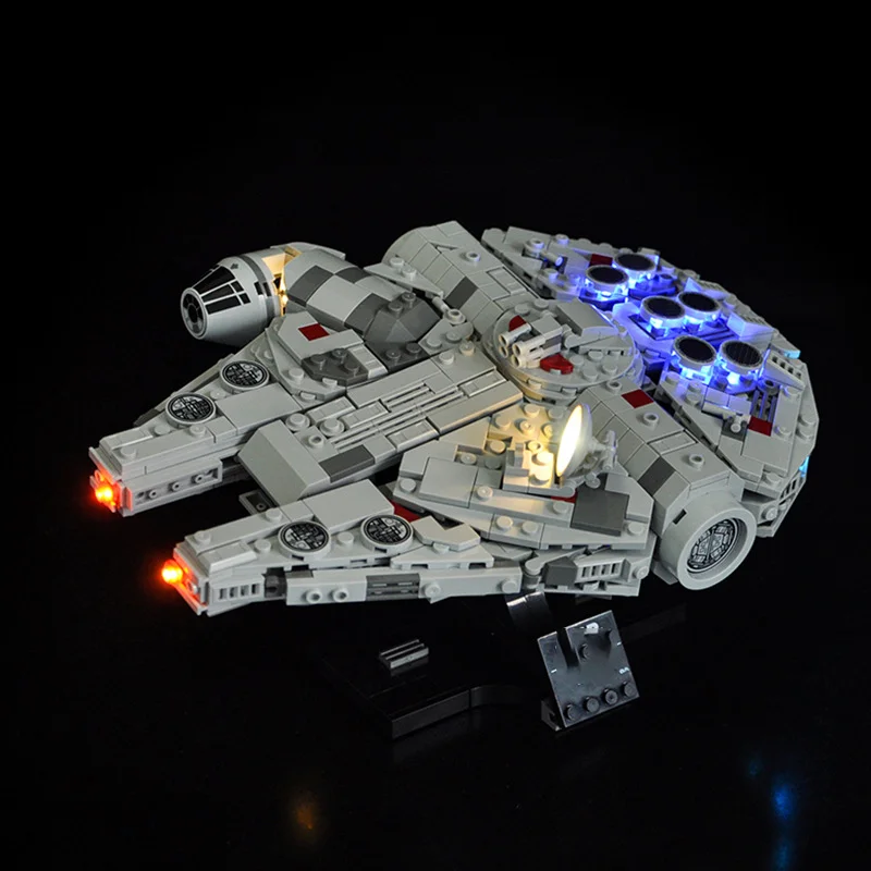 (Not the Building Blocks) LED Light For Lego 75375 Star Wars Millennium Falcon Light Up your Model Decorative Lamp