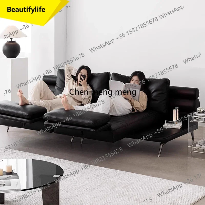 X188 Lounge Sectional Living Room Sofas Leather Modern Designer Lazy Outdoor Sofa Human Dog Bed Bean Bag Muebles Salon Furniture