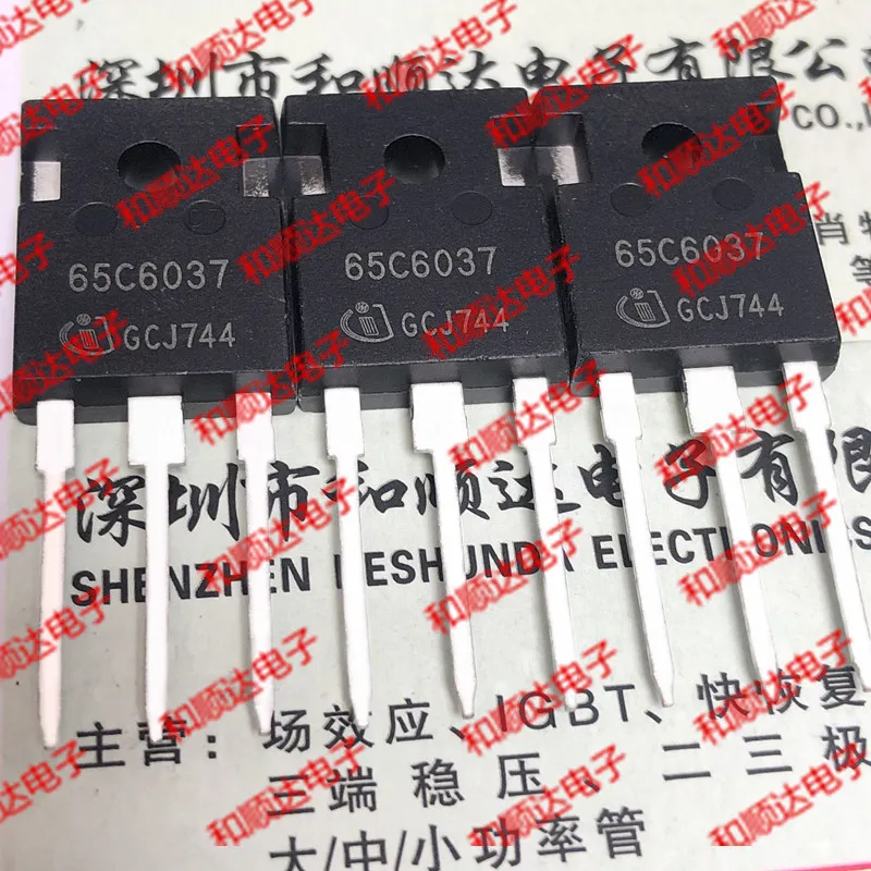 65C6037 IPW65R037C6 Brand New TO-247 650V 38.2A Direct Shot With Quality Exchange