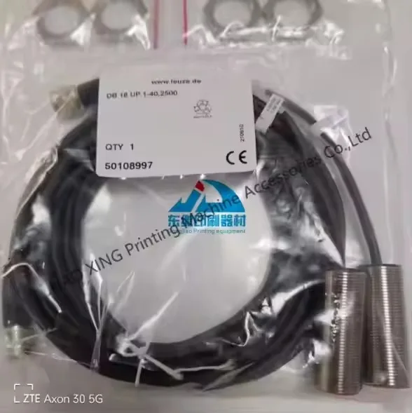 

Новое поступление, оригинальный цилиндрический ультразвуковой датчик Leuze DB 18, UP.1-40,2500 50108997 Датчик деталей печатного оборудования