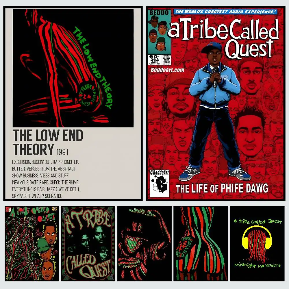 

Band A Tribe Called Quest Album Poster HD posters for home living room bar office decoration sticky, waterproof