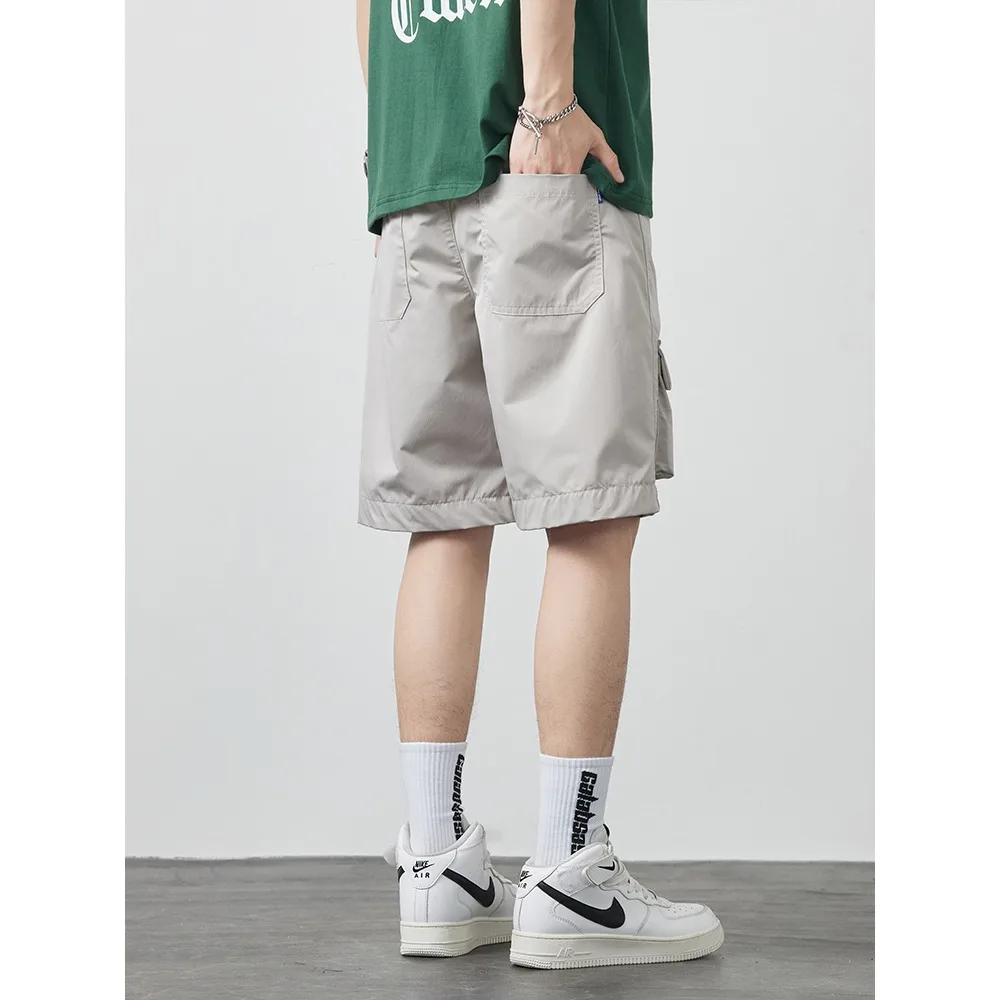 2024 Summer New Casual Shorts Men's Fashion Brand Versatile Casual Pants Men's cargo Loose shorts  pants men  streetwear