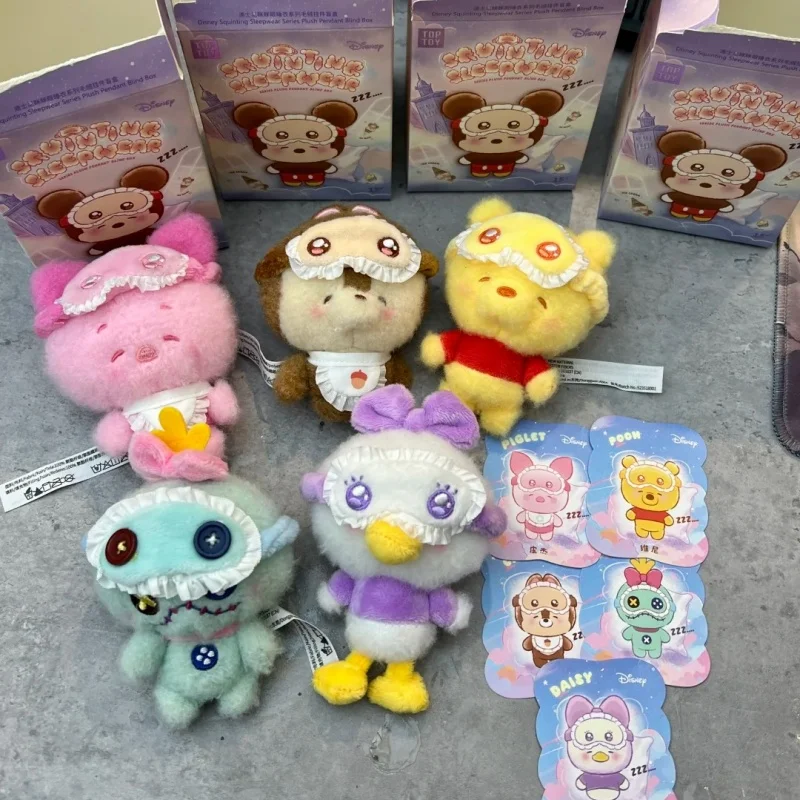 New Original Sleepwear Series Blind Box Nick Judy Kawaii Doll Pendant Anime Action Birthday Gift Collectible Desktop Christmas