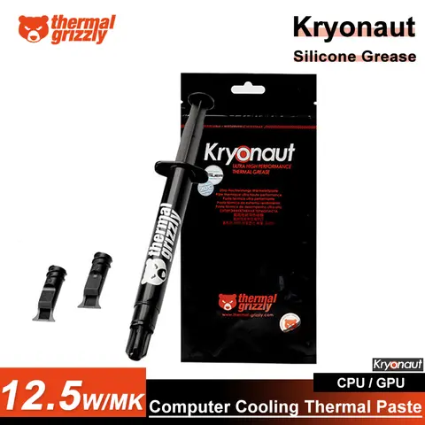 Thermal Grizzly Kryonaut Extreme KE Silicone Grease CPU GPU Cooling PC Radiator Cooler Large Capacity Compound Cooling Thermal P