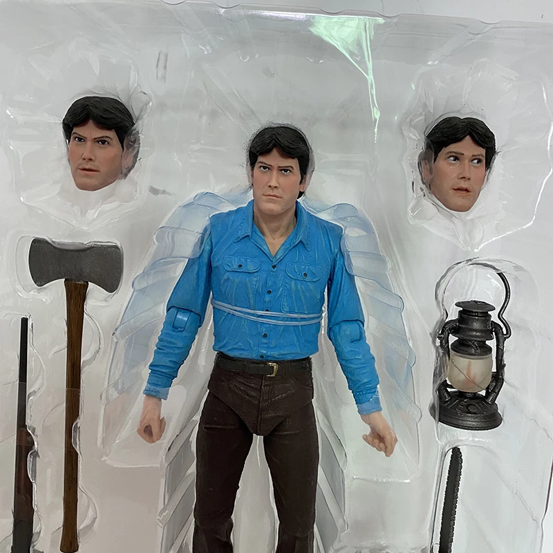 NECA الرقم عمل الرماد الميت الشر ، نموذج اللعب المنقولة ، هدية عيد ميلاد دمية ، 7"