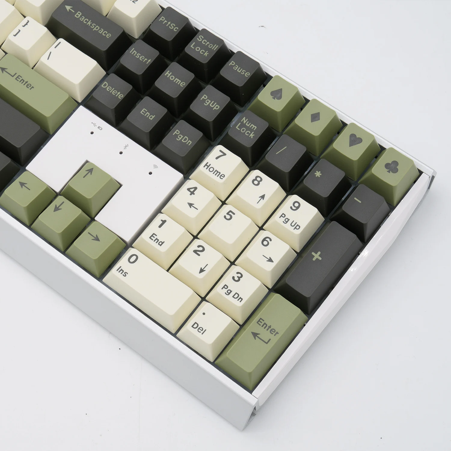 GMK oliva ABS bicolore stampaggio keycap ciliegia altezza originale