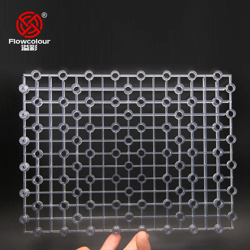 Flowcolour ABS % Floating  Divider Plate PP Multi-Function Crate  Aquarium Fish Tank DIY Tools Garden Water Pipe Connectors