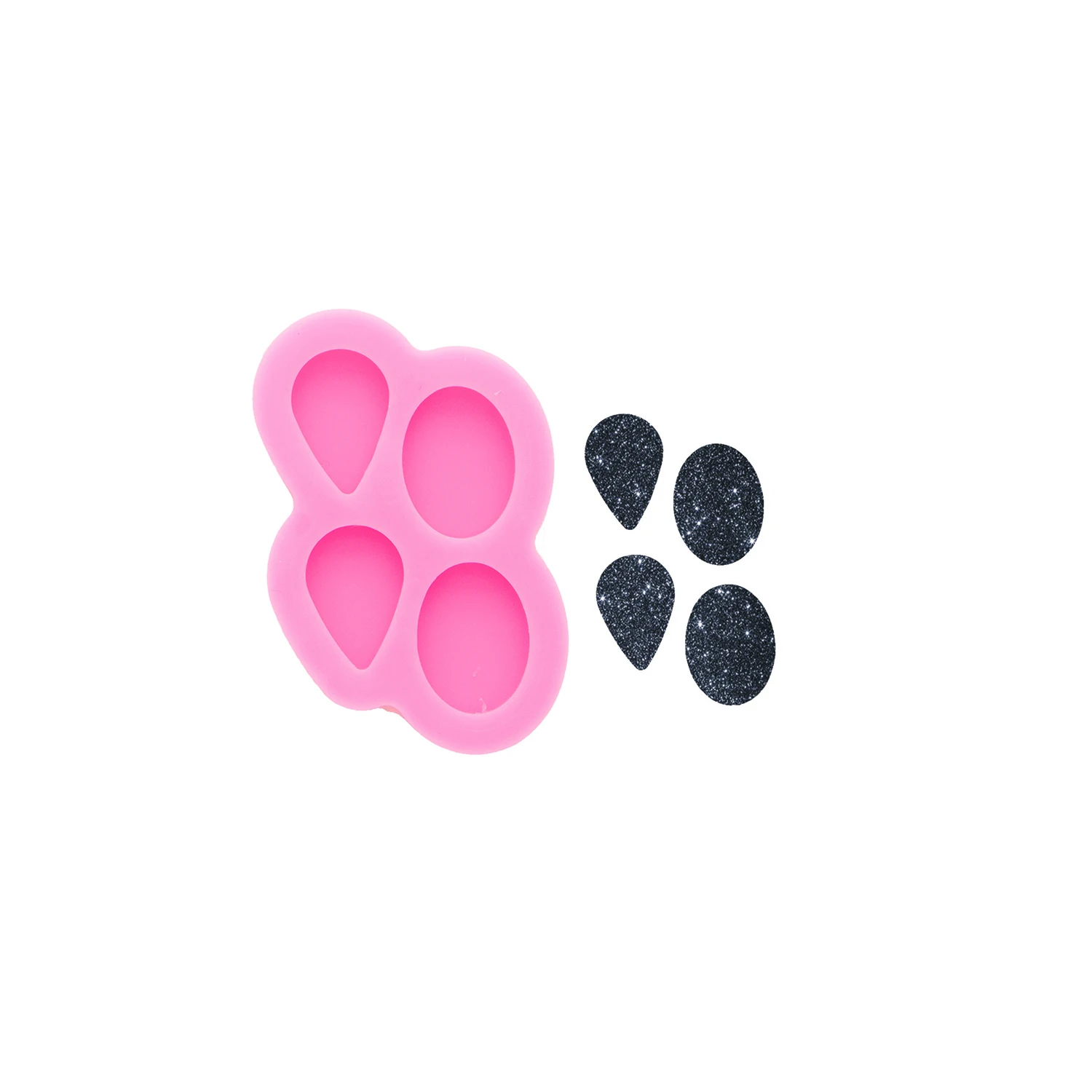 

Мини-цветок хризантемы в форме силиконовой формы для сережек-гвоздиков из эпоксидной смолы, силиконовые ювелирные изделия, сделай сам, ремесло