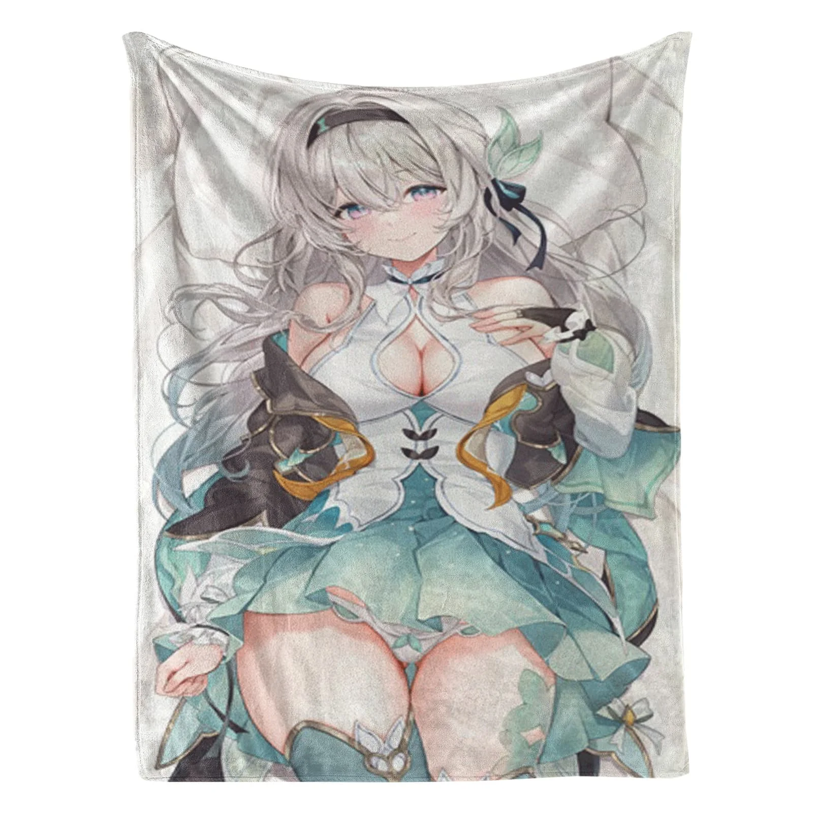 

Honkai Star Rail Firefly Anime Print Fleece Blanket - Winter Warm Office Sleep Throw Quick-Dry Swimming Pool Towel