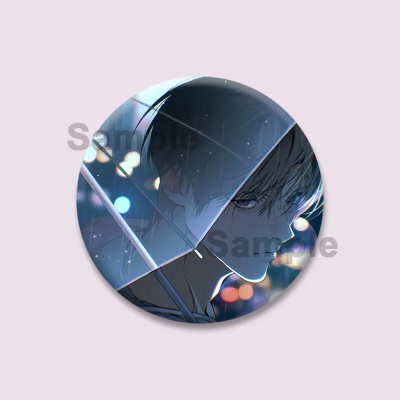 Creative KOREAN BL Manhwa Brooch Cartoon Cirrus BAEK Skylar YEON Enamel Pins Backpack Clothing Jewelry Badge Accessories Gifts