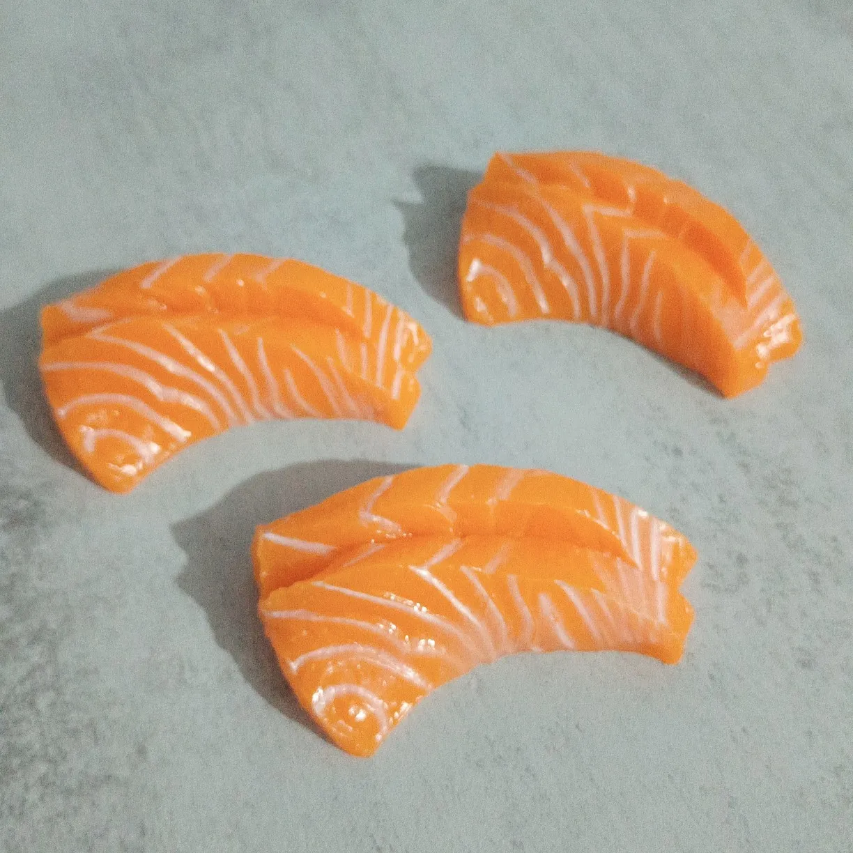 

Fake Salmon Fillet Sashimi Sashimi Sushi Model Japanese Food Simulation Decoration Shooting Props Scene Home Decor Display