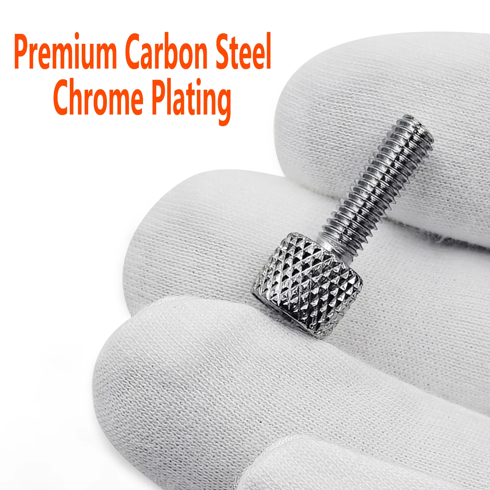20Pcs Rack Screws, Hand-Twist Knurled Thumb Screws for Rack Mount Hardware, M5 M6 #10-32 #12-24 Cabinet Mounting Screws