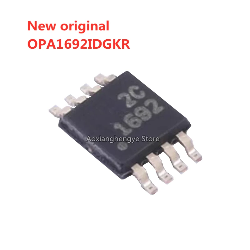 5PCS OPA1692IDGKR 1692 OPA1678IDGKR 1AW7 VSSOP-8 Dual audio operational amplifier chip