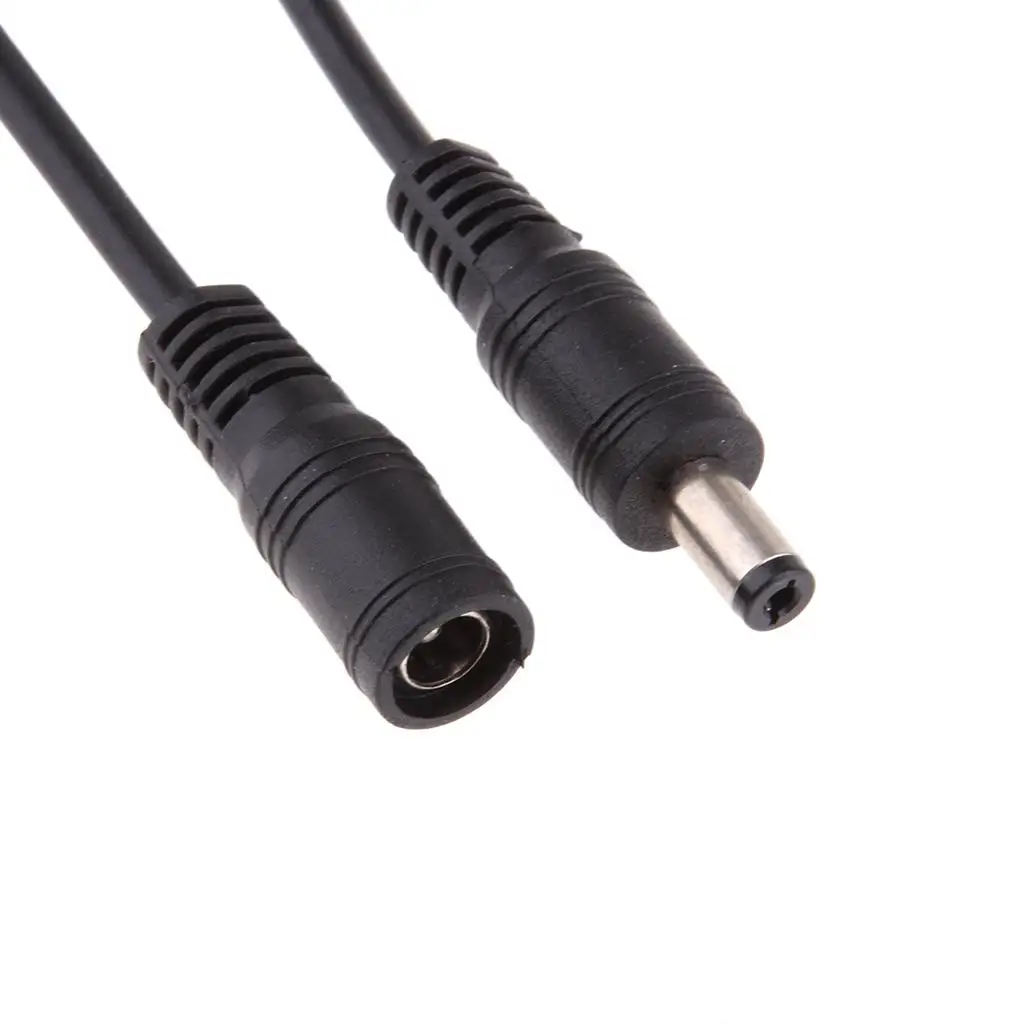 DC Power Switch Extension Cable 5.5x2.1mm Inline on Off Wire for LED Strip Light Connection