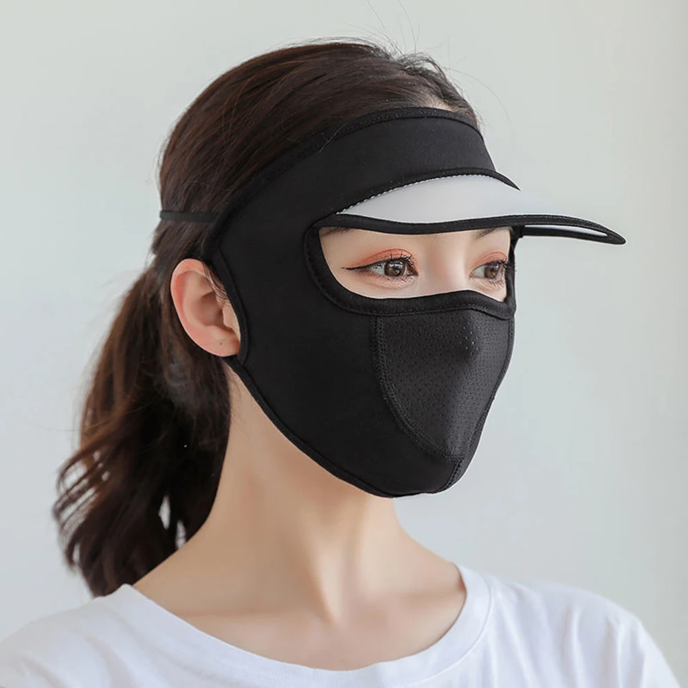 UV Face Mask Full Face Mask Breathable Sun UV Protection Scarf Soft Outdoor Sport Cycling Cap for Men Women