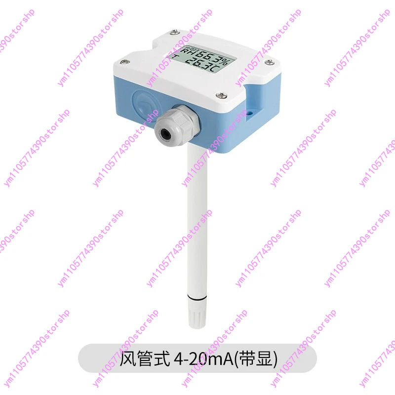 Wall‑Mount Temperature‑Humidity‑Transmitter‑Sensor With‑Digital‑Display 4‑20mA RS485‑Modbus‑Signal‑Output