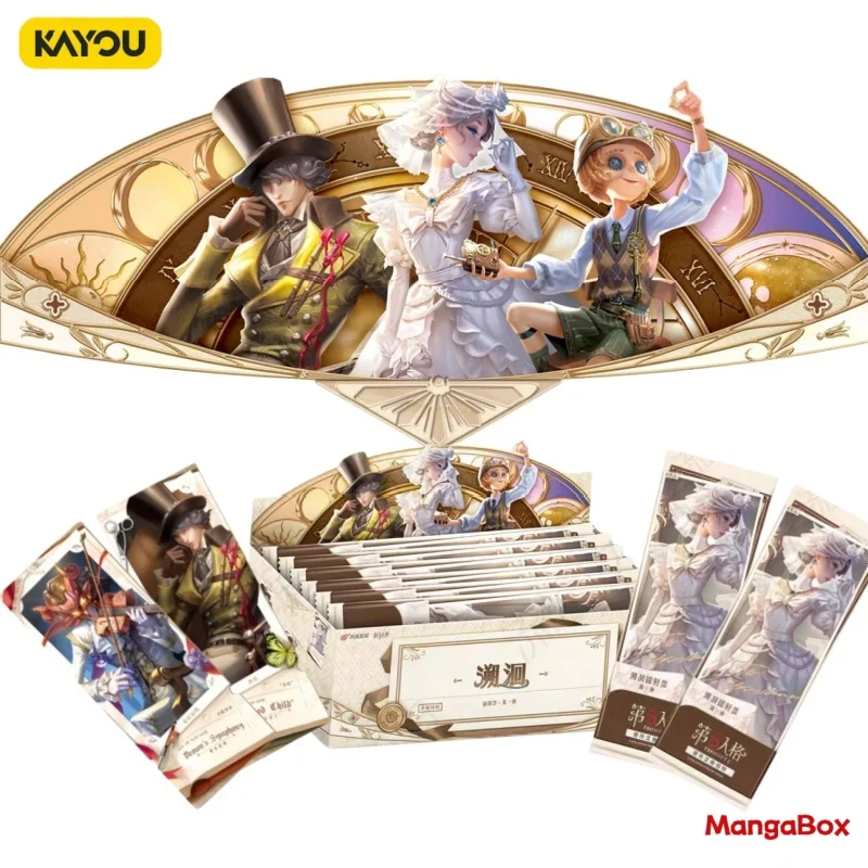 KAYOU Identity V Tracing Laser Ticket Anime Merchandise Official Train Ticket Stubs Hidden Clues of Fate Collectible Game Card