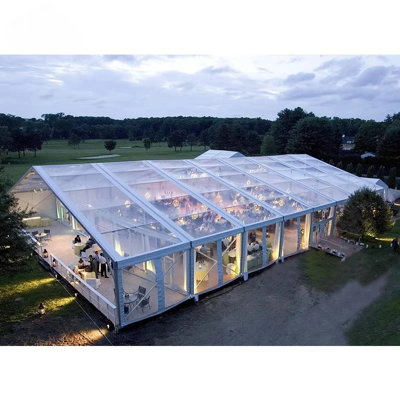 

20m*30m Aluminum Wedding Tent Luxury Party Marquee Weatherproof Spacious Romantic Design