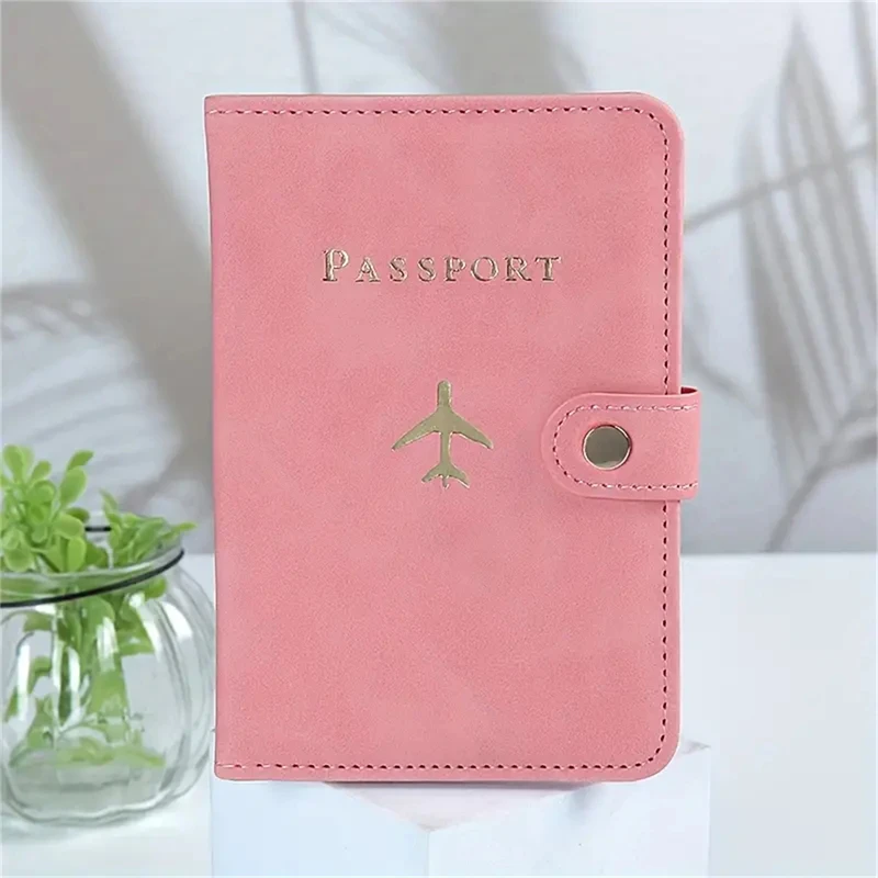 Passport Case Stock Passports Holder Convenient Multifunctional Document Holders PU Material Solid Color Fashionable Storage