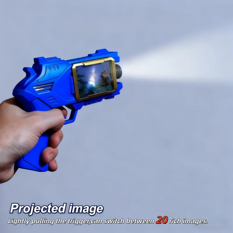 مسدس إسقاط ديناصور السماء المرصعة بالنجوم للأطفال، لعبة باعثة للصوت، هدية لتعبئة العلوم، لعبة تعليمية وقت النوم