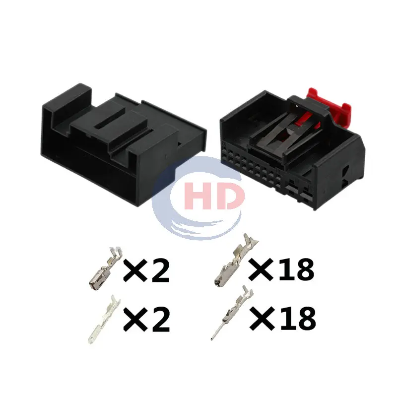 1-20 sets 20pin Starter & AC Controller Wire Plug HD201-0.6-2.8-11 1K0971975