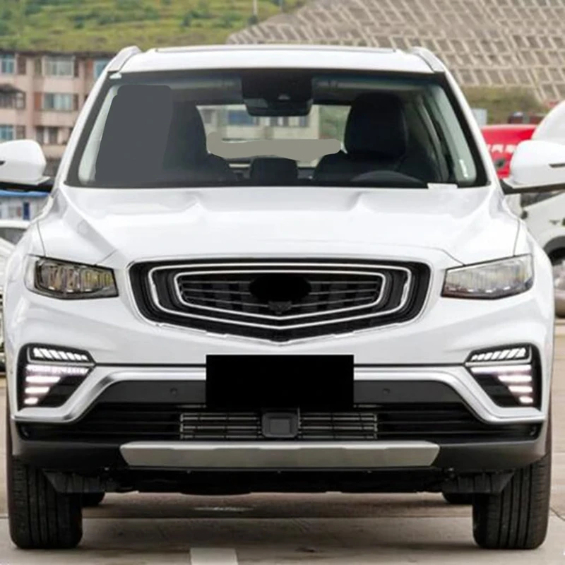 ●Car LED Daytime Running Light Fog Lamp DRL Yellow Turn Signal Light for Atlas PRO 2019 2020 2021