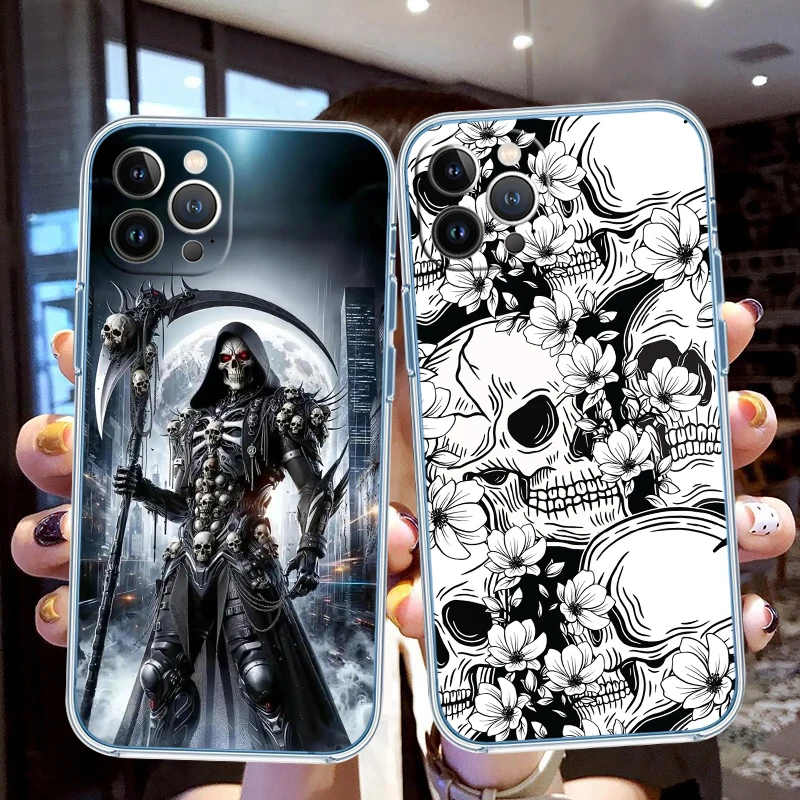 VY83 Skeleton Skull Phone Case for Motorola Moto G10 G20 G30 G31 G32 G34 G35 G41 G42 G50 G51 G52 G55 G60 G60S G62 G71 G72 G75 view 5