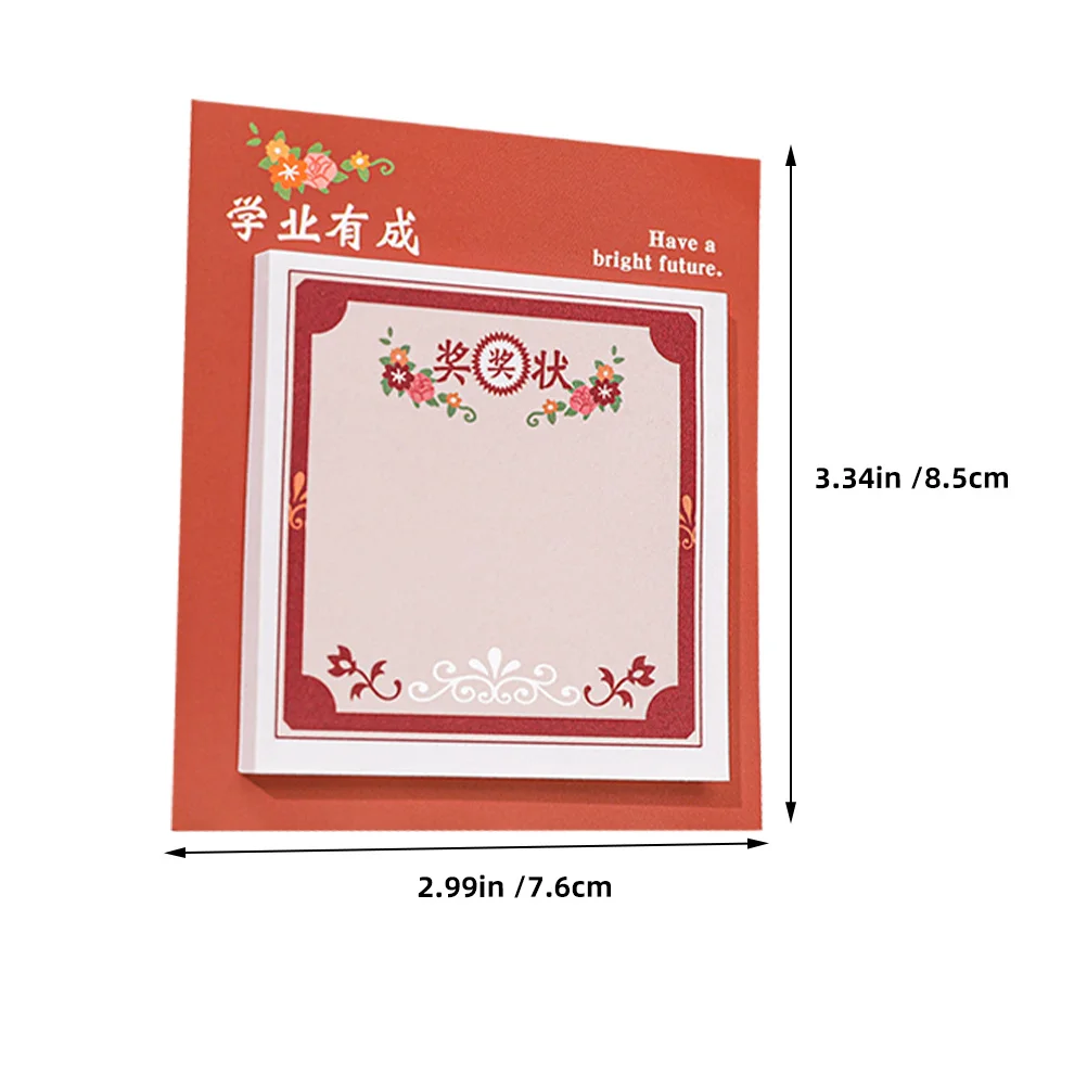 4Pcs Mini Kindergarten Reward Inspirational Cartoon Notepad Kids Learning Fun Stationery School Supplies