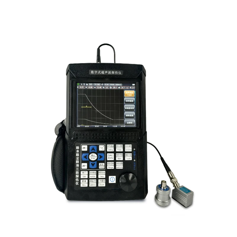 Digital Ultrasonic Flaw Detector-High Sensitivity NDT Equipment with 16 Channels Auto Calibration 980 A-scan Storage