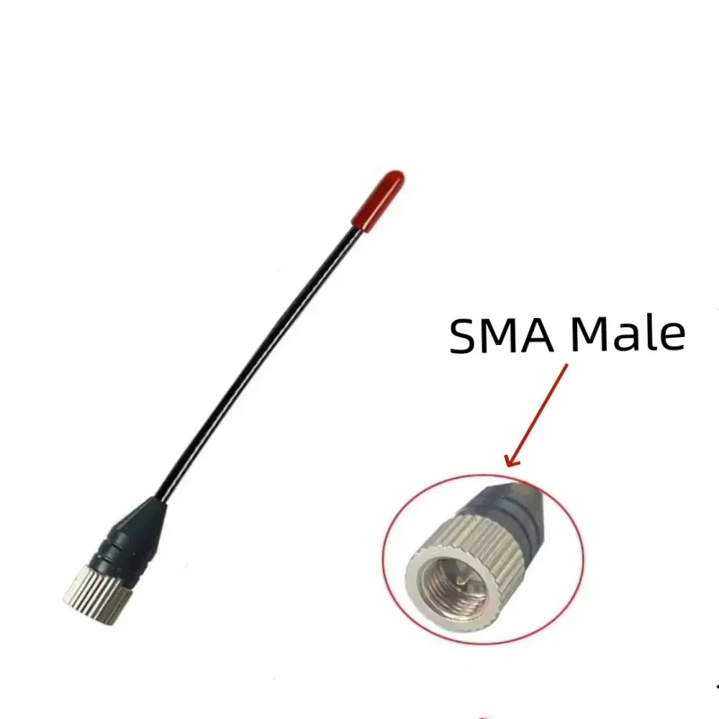 Quality 600-700MHz 710-780MHz wireless microphone vertical SMA male modified connector Burt's  small Bee antenna view 2