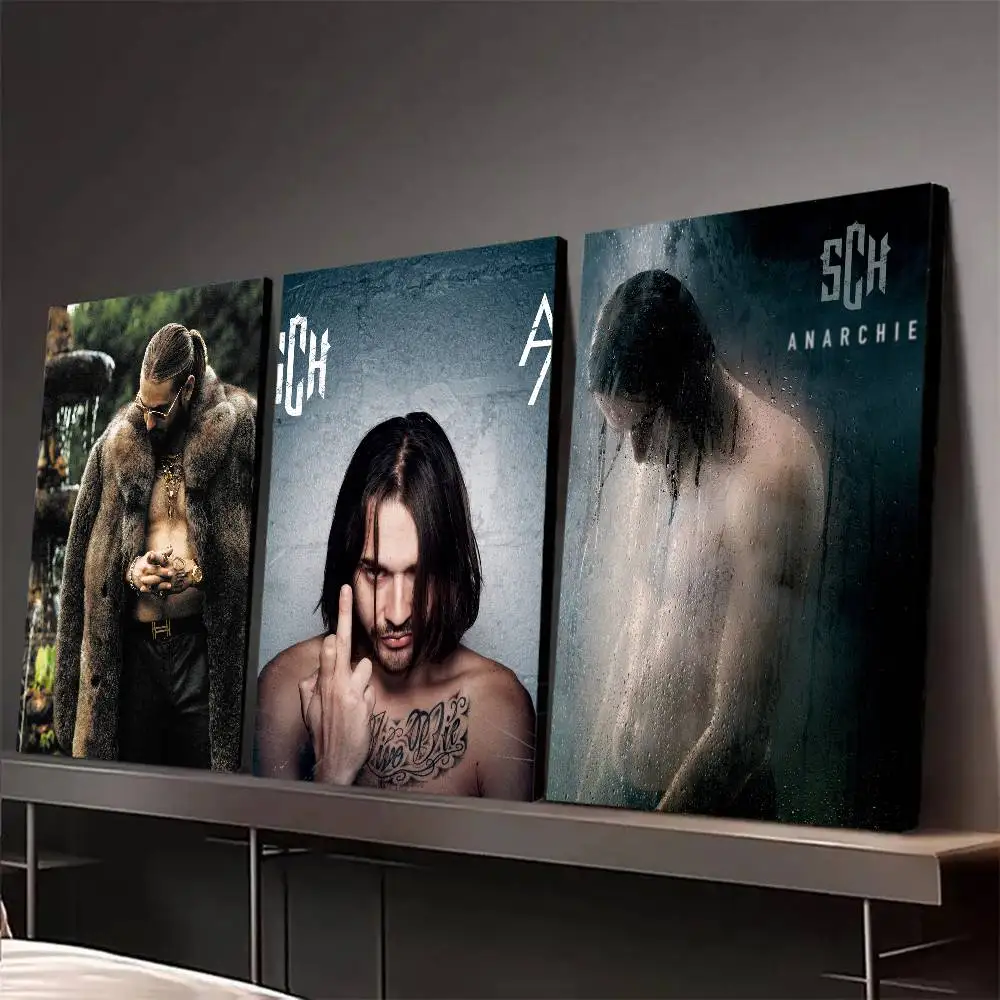 SCH Rapper Autobahn Poster Room Bar Cafe Decor Stickers Wall S