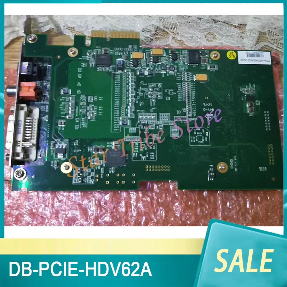 

Acquisition Card DB-PCIE-HDV62A Supports PCIe Interface