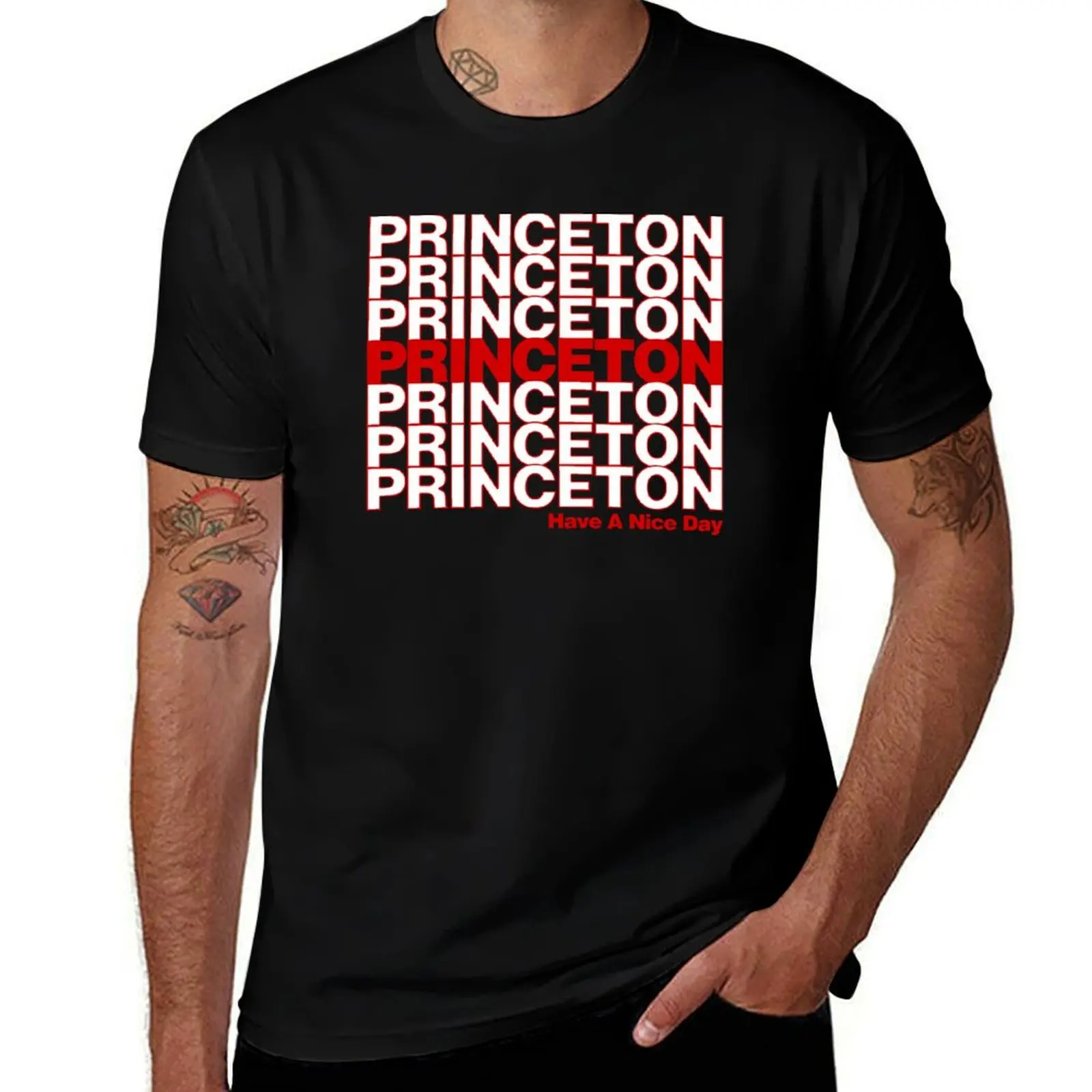 Princeton T-Shirt Lightweight Basic Short Sleeve Shirt