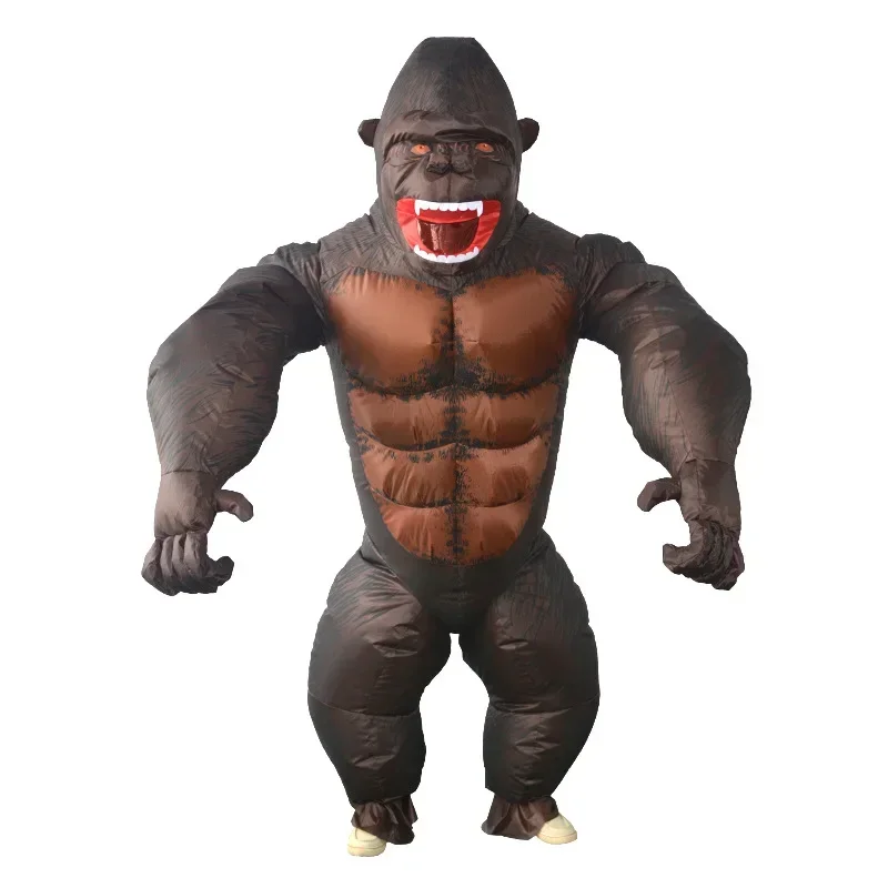 

Bear House AA inflatable King Kong oranguans cosplay costume mascot animal Monkey for Halloween Purim C new 2025 wkd001
