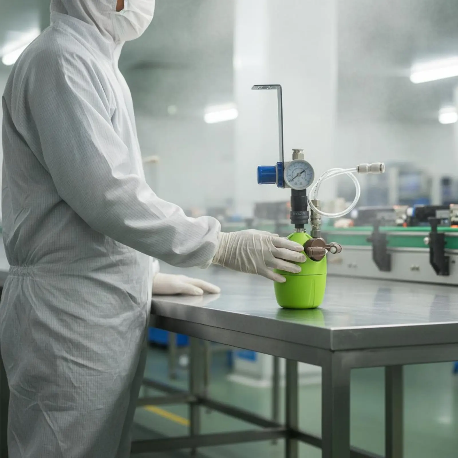 

Professional-Grade Humidifier Super-Fine Spray Dry Fog Humidifier Workshop Fogger Static Reduction Misting System