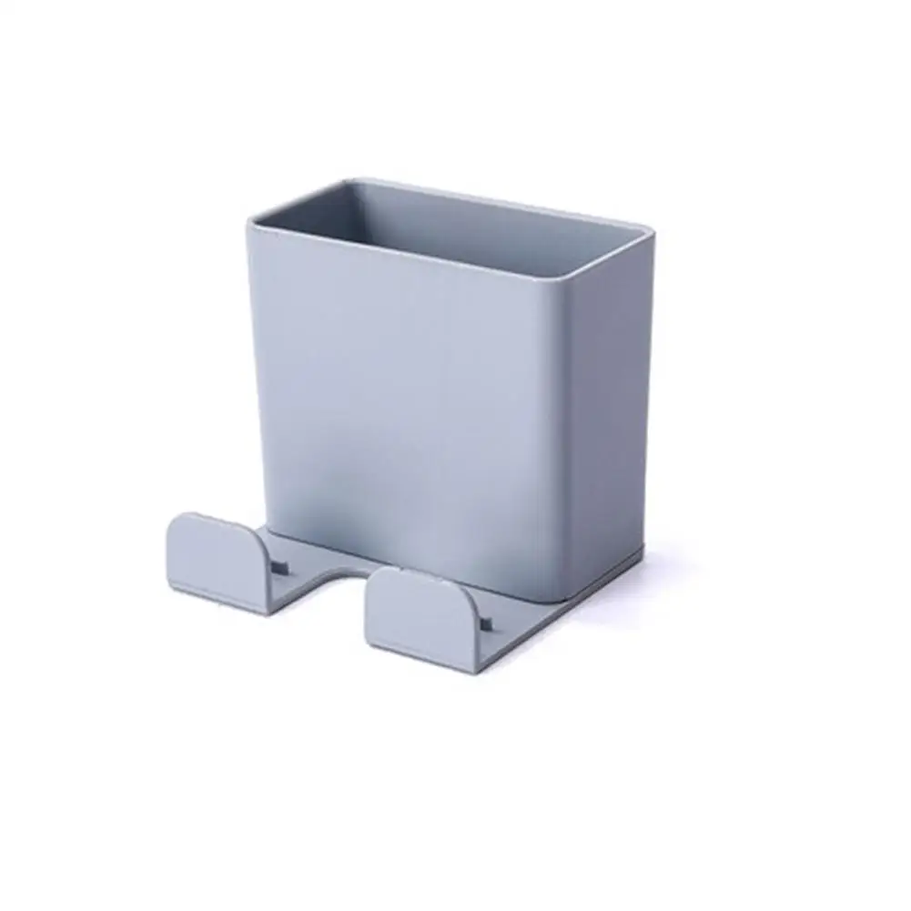 Wall Mounted Organizer Storage Box Remote Control Air Conditioner Storage Case Mobile Phone Plug Holder Stand Container