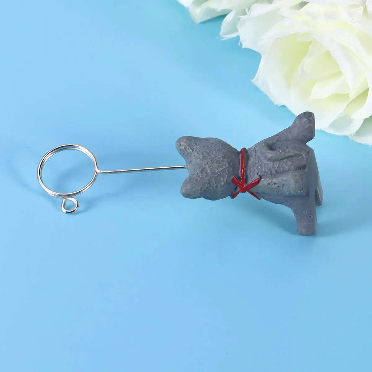4Pcs Cute Cartoon Cat Resin Photo Clips Desktop Ornament for Wedding Table Numbers Name Cards Office Notes Home Decor Display