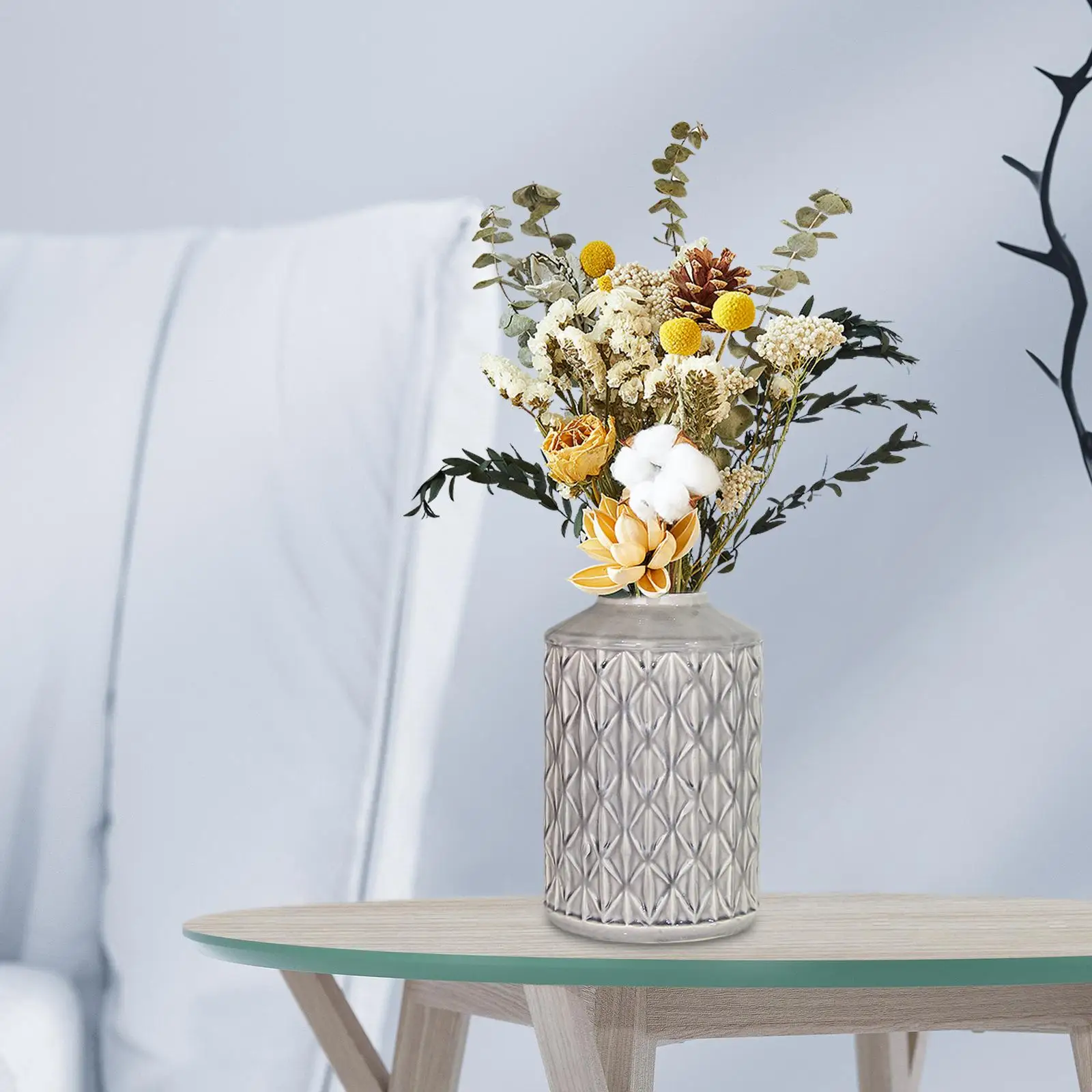 Decorative Flower Vase Storage Jar Christmas Gift Modern Ceramic Vase