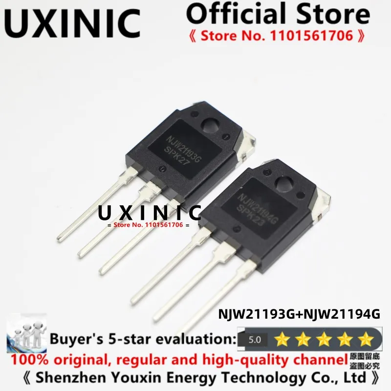 

UXINIC 100% New Original NJW21193G NJW21194G NJW21193 NJW21194 Power Amplifier 16A 250V 200W