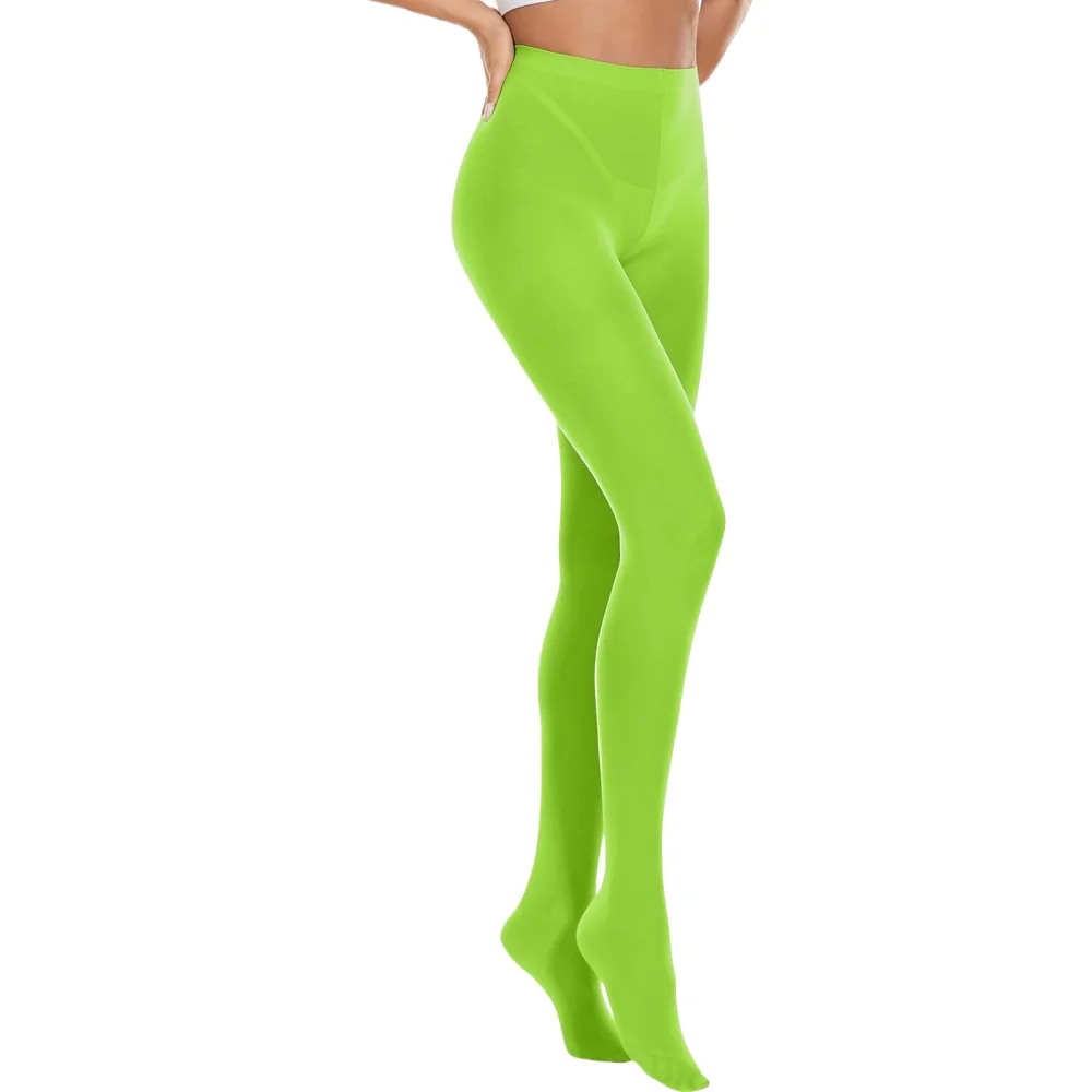 80D سوبر مطاطا المخملية جوارب طويلة الملونة المرأة الملابس الداخلية جوارب ضيقة الإناث Strumpfhosen لربيع الخريف