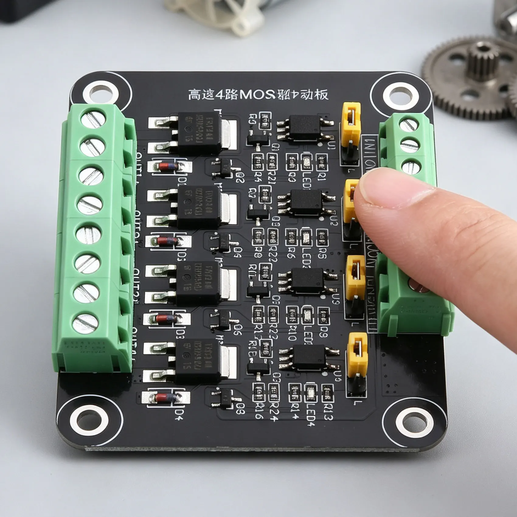 T24C High-Speed 4-Channel N-Channel MOSFET Module 5V