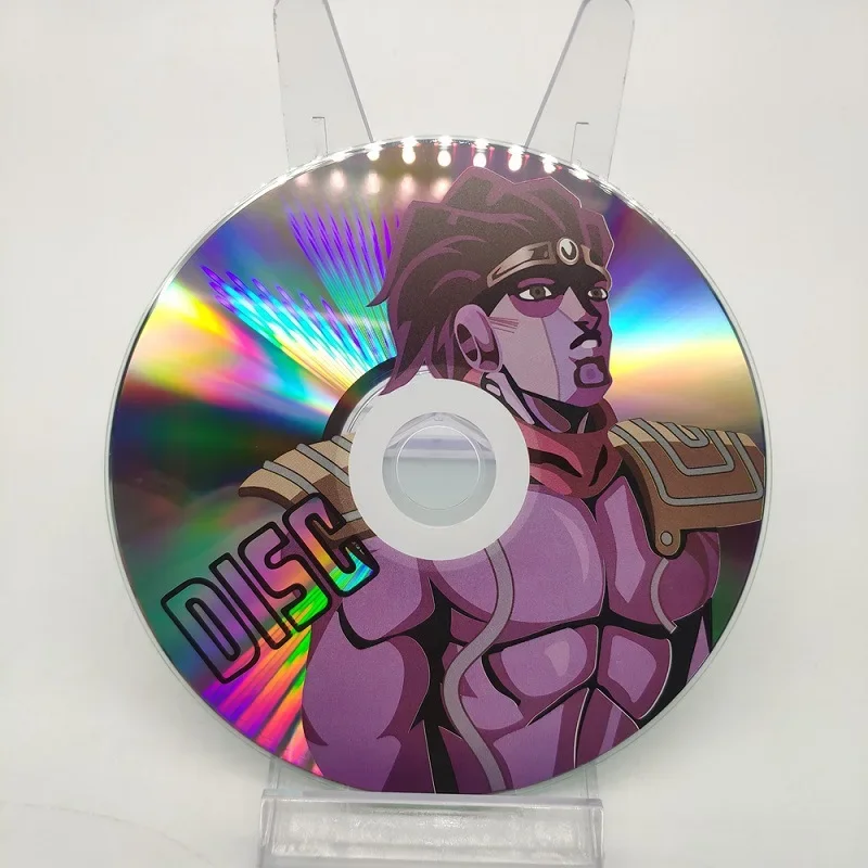 JOJO Bizarre Adventure Cosplay Disc CD Jotaro gwiazda platynowa Jolyne Killer Queen akcesoria Cosplay wykonana na peryferiach nieba