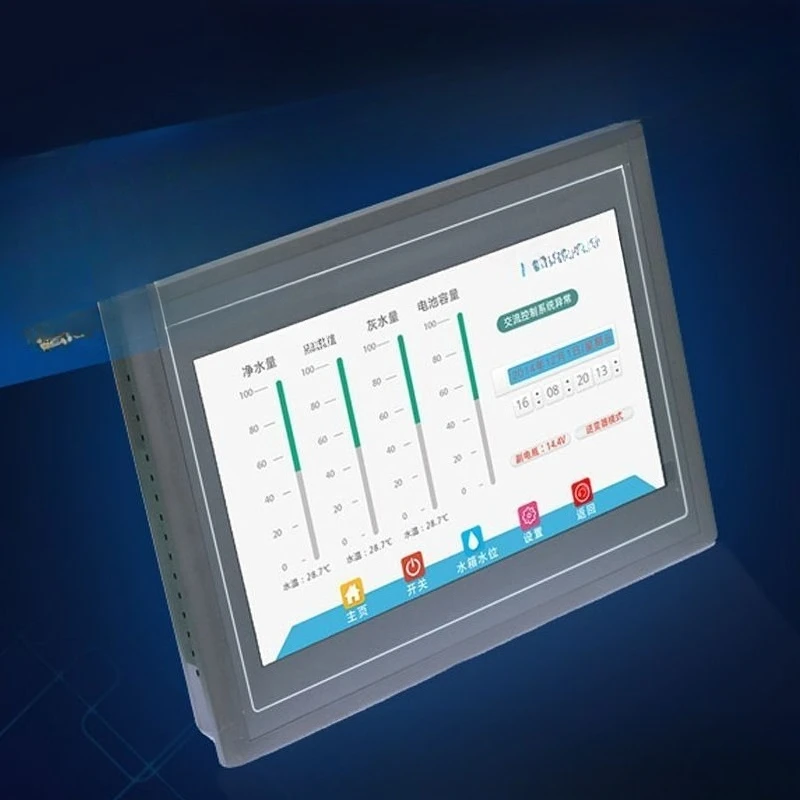 RV central control system, touch screen central control DC AC electrical appliance water level water temperature display