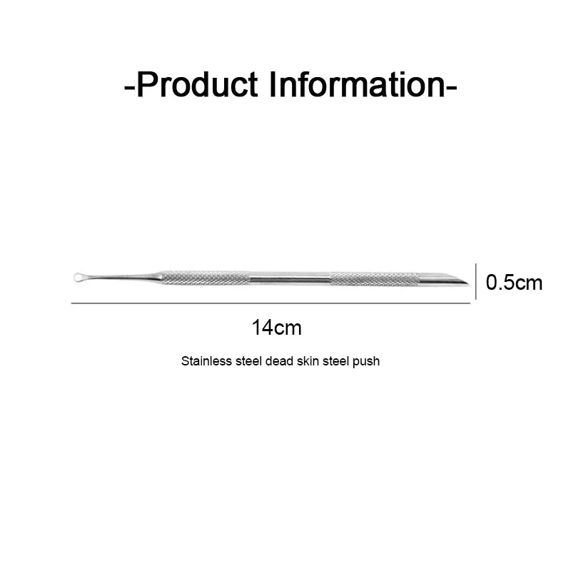 Nouvelle spatule de manucure, pour enlever les cuticules des ongles, bâtons poussoirs pour cuticules, outil pour enlever les cuticules, SPT05