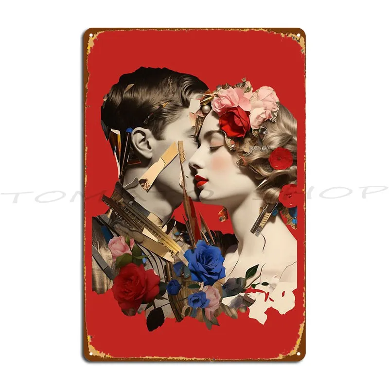 You Red My Mind Infrared Vampire In Love Metal Sign Wall Decor Designing Wall Decor Wall Cave Designing  Tin Sign Poster