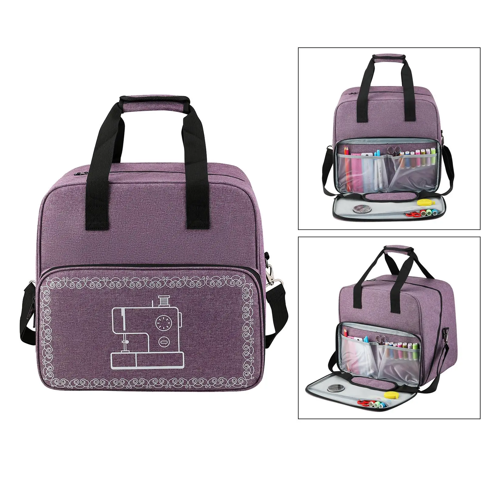 Sewing Machine Bag Portable Totes Large Capacity Travel Storage Bag Waterproof Large-Capacity Shoulder Bag for Sewing Machine