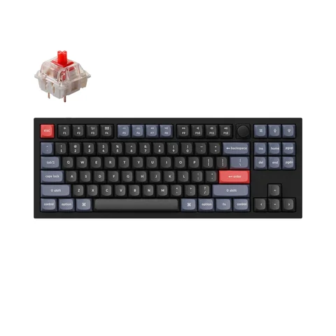 Manopola Keychron Q3 QMK tastiera meccanica compatta 80% personalizzata completamente assemblata con interruttore Gateron G Pro
