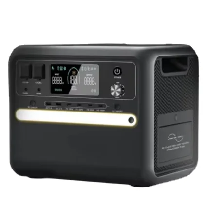 

Портативная солнечная электростанция большой емкости для кемпинга на открытом воздухе, 2400 Вт, резервный генератор солнечной энергии