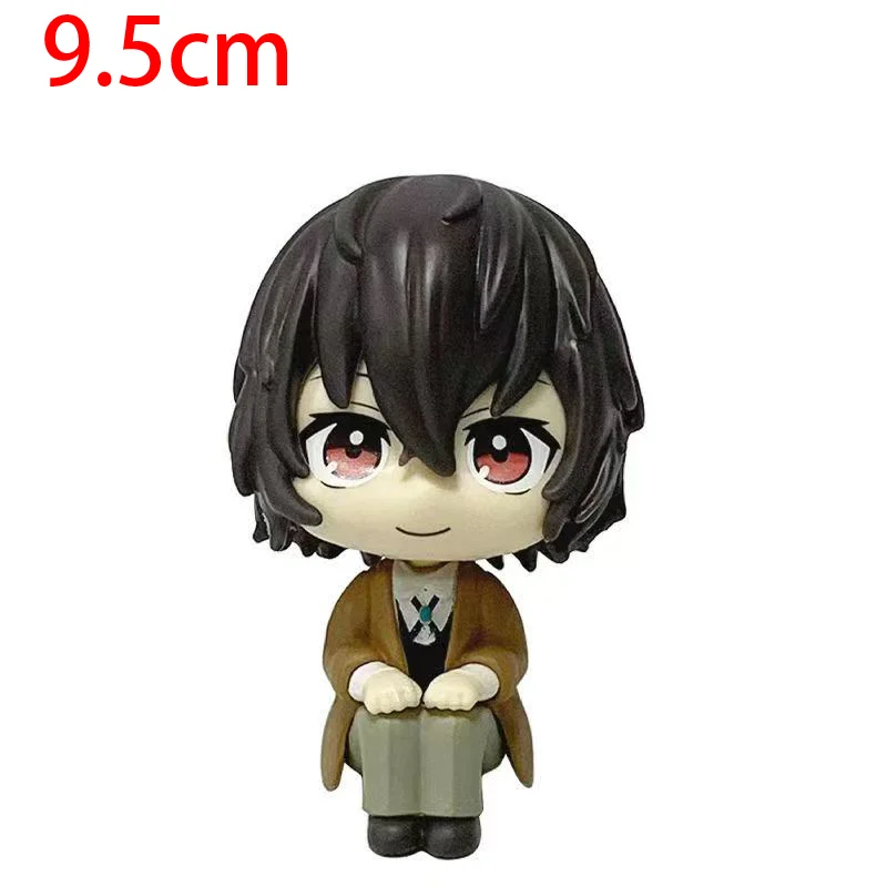 Nova figura Amine Bungou Stray Dogs LooK Up Dazai Osamu Nakajima Atsushi Action Figure Brinquedos Coleção de modelo de PVC Boneca Kwaii Q