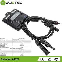 HoneyBee 650W Photovoltaic Solar Power Optimizer Component-level MPPT Tracking,Real-time Monitoring,25-Years Lifespan